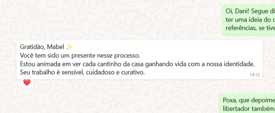Depoimento de cliente